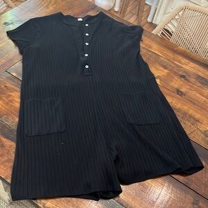 Old Navy Ribbed Shorts Romper - Size XL Tall